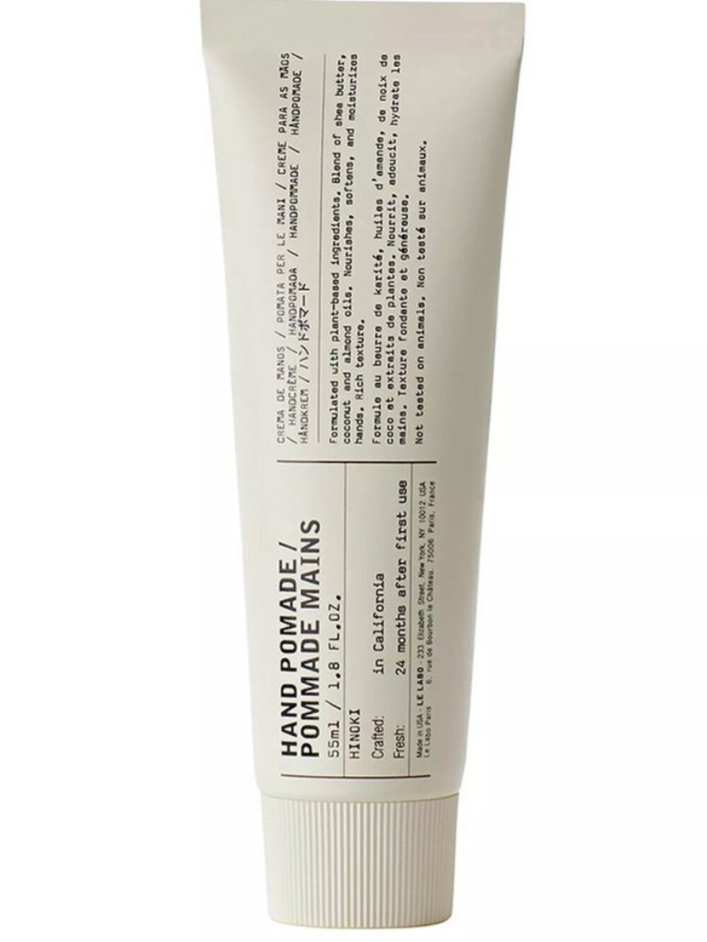 LE LABO Hand Pomade HINOKI - Size 55ml/ 1.8oz. NEW Without Box